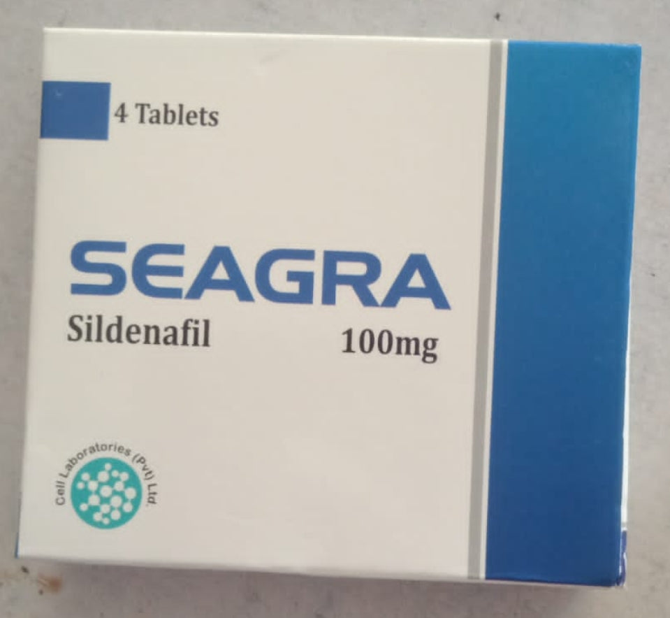SEAGRA (Sildenafil) Tablets – Pakistan-Made ED Medication (50mg & 100mg)